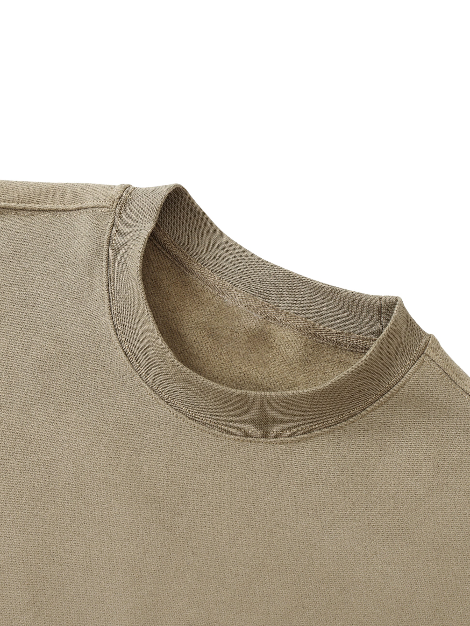 Sweatshirt,Casual,Sporty,Cotton Blend,Long Sleeve,Drop Shoulder,Round Neck,Spring,Autumn