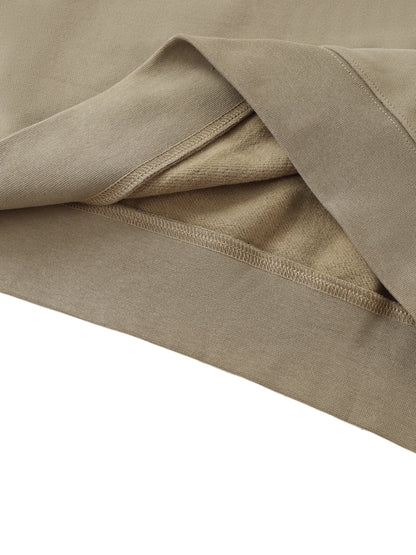 Sweatshirt,Casual,Sporty,Cotton Blend,Long Sleeve,Drop Shoulder,Round Neck,Spring,Autumn