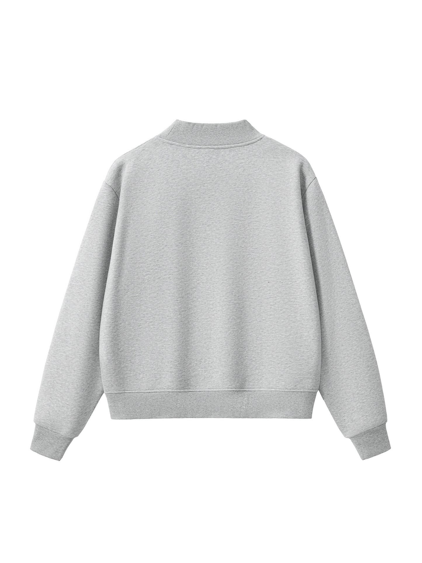 Sweatshirt,Casual,Cotton Blend,Long Sleeve,Drop Shoulder,Turtleneck,Crop,Spring,Autumn