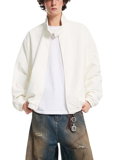 Stand Collar Bomber Jacket