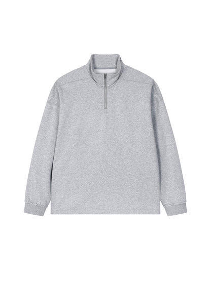 Sweatshirt,Casual,Preppy,Street,Cotton Blend,Zipper,Stand Collar,Autumn,Winter