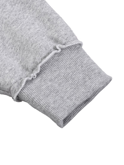 Sweatshirt,Casual,Preppy,Street,Cotton Blend,Zipper,Stand Collar,Autumn,Winter