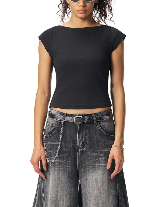 Essential Wide Neck Baby T-shirt