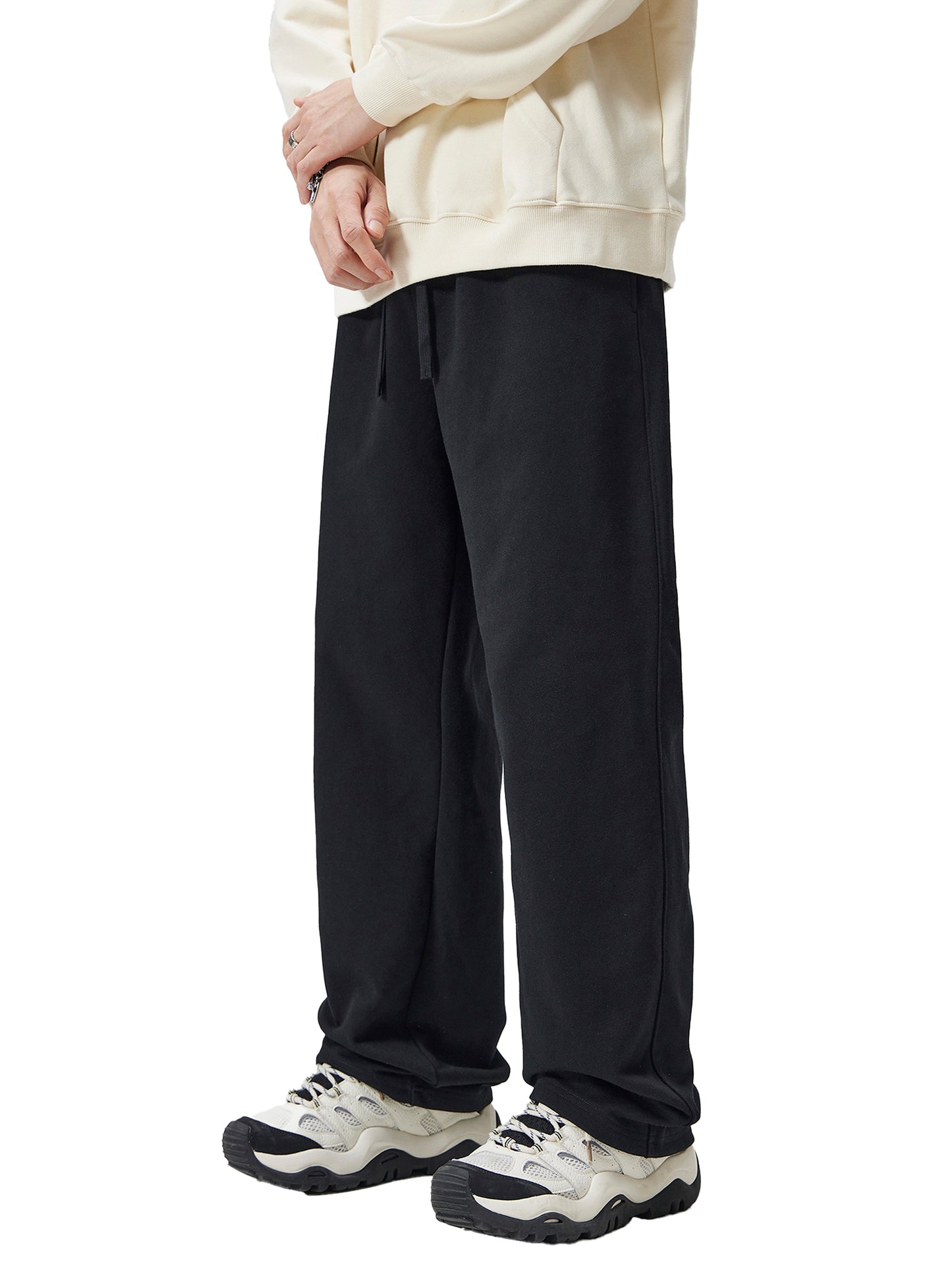 street,modern,sweatpants,man