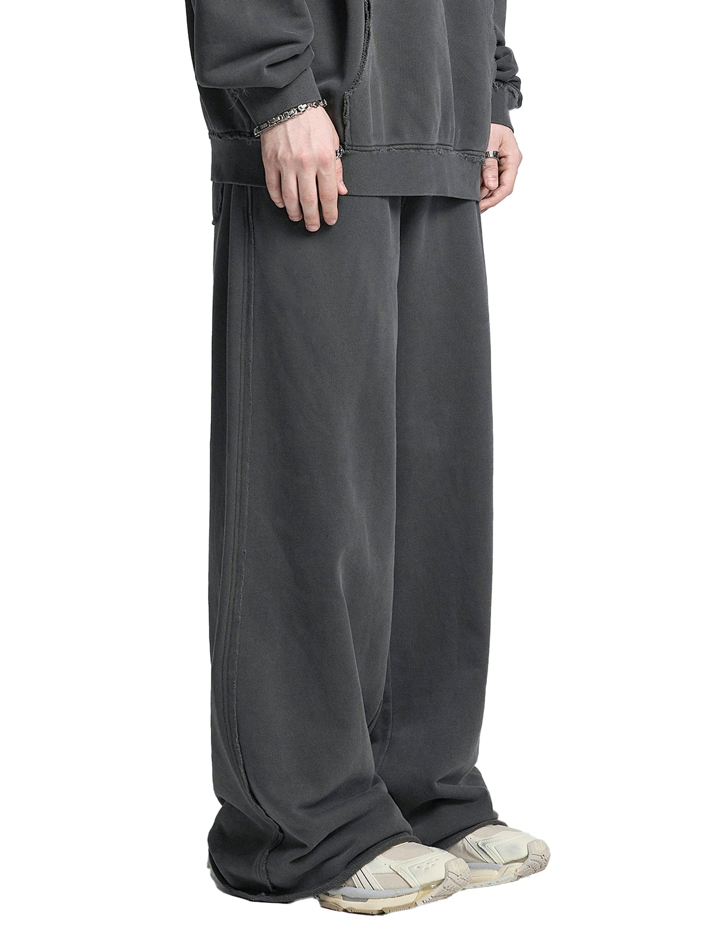 street,modern,sweatpants,man