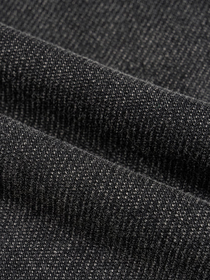 Snow Wash Drawstring Cotton Pants