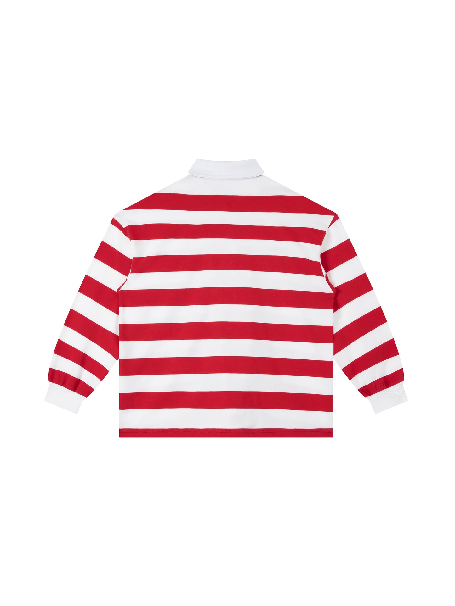 Color Block Stripe Polo Shirt