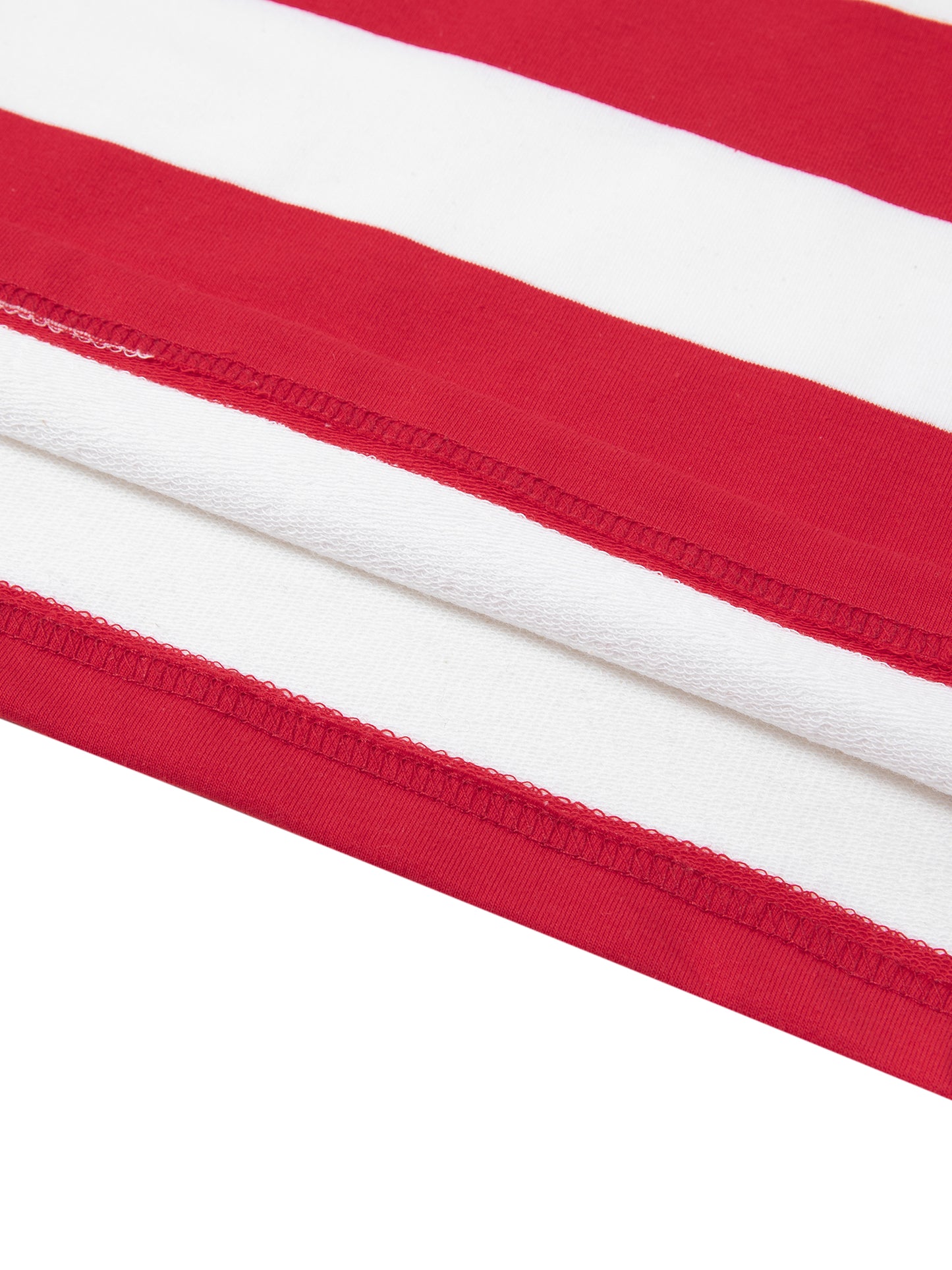 Color Block Stripe Polo Shirt