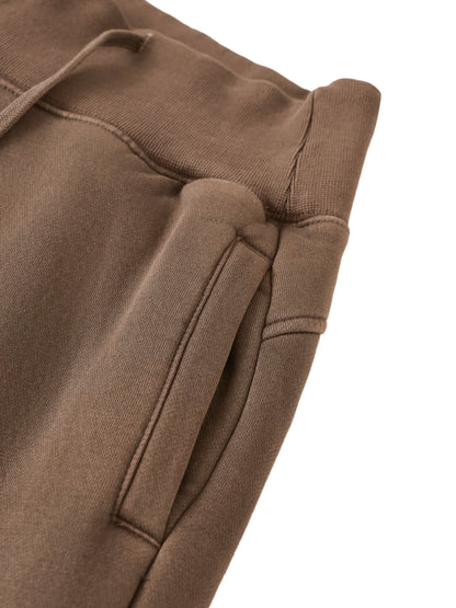 Vintage Washed Flared Fleece Pants