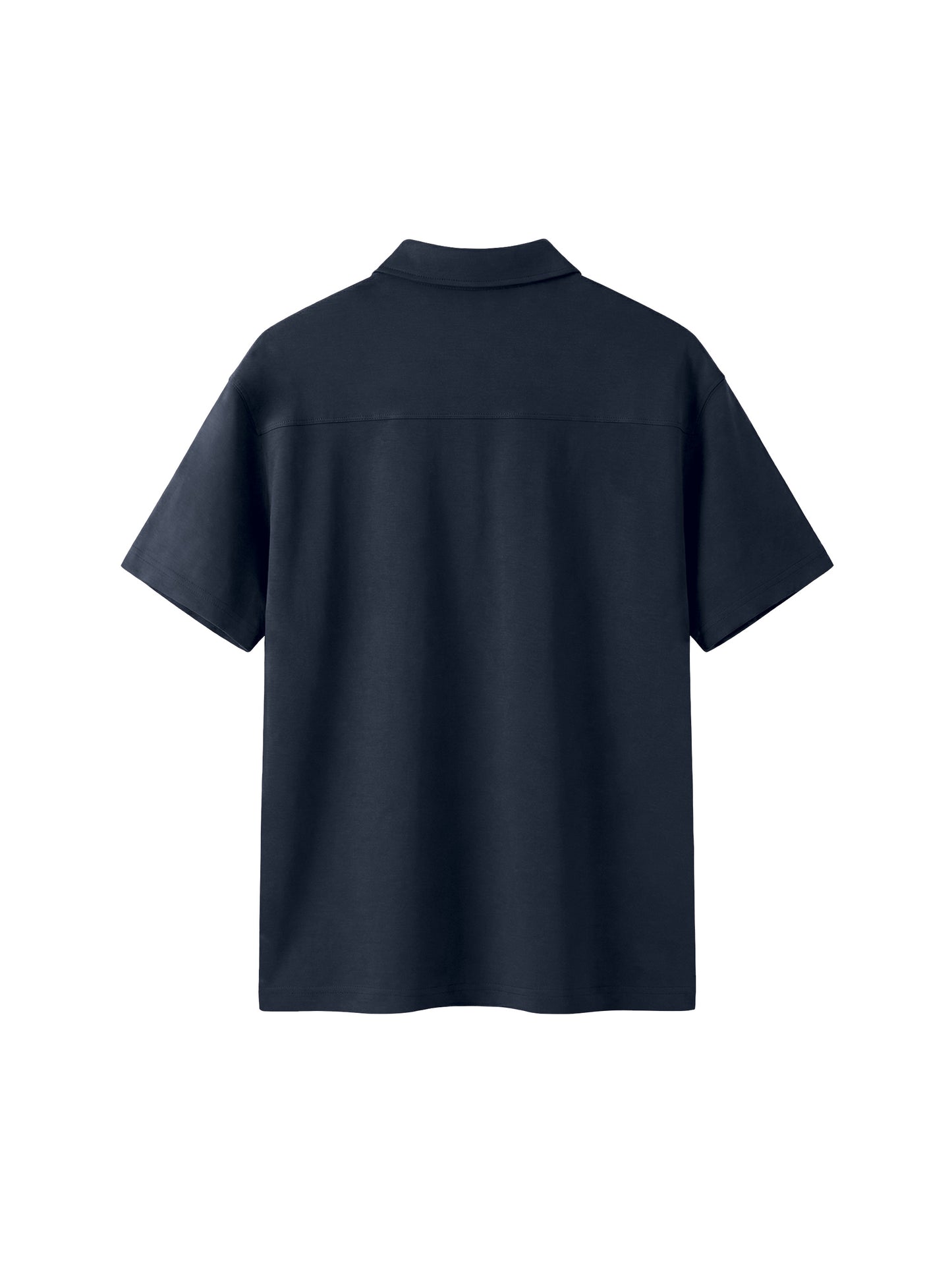 Unisex Quarter-Zip Polo Shirt